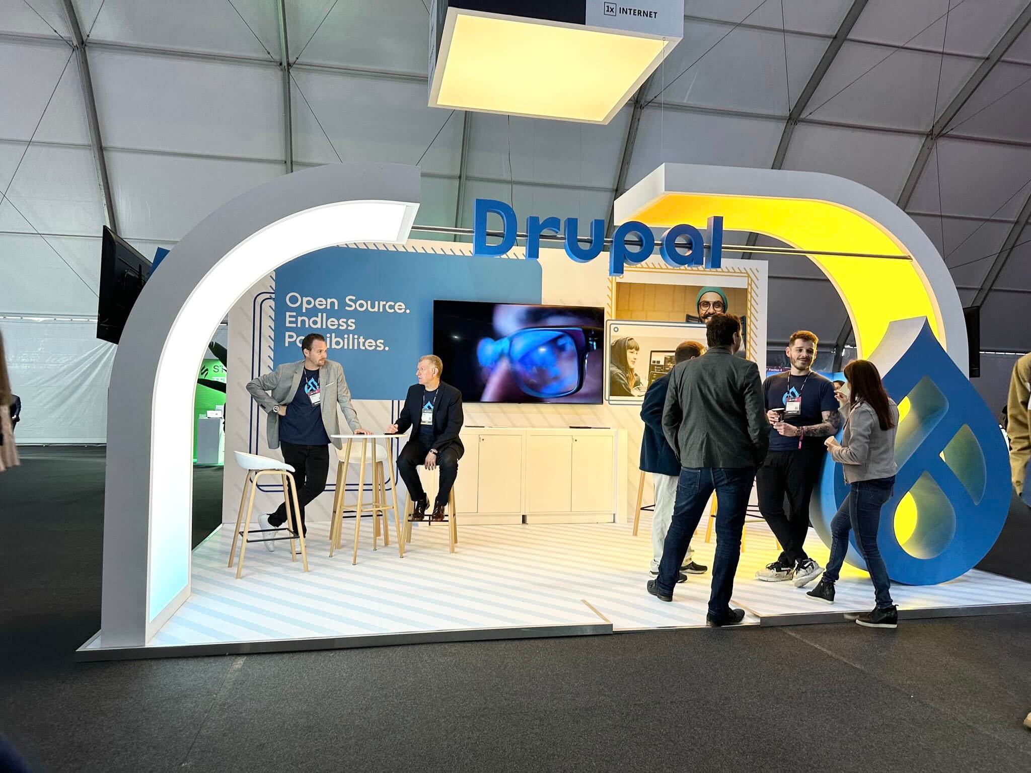 A Drupal standja a 2023-as WebSummit-on