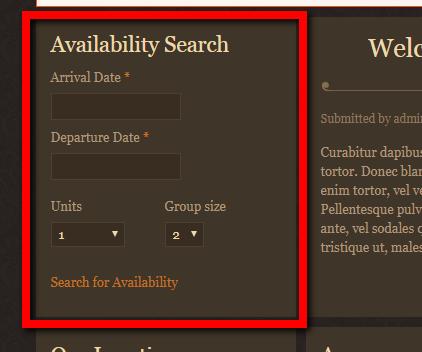 Availability Search